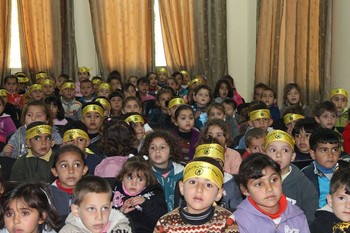 مؤسسة الأشبال والزهرات في إقليم سلفيت تنظم فعالية فرح ومرح في روضة الرحمة